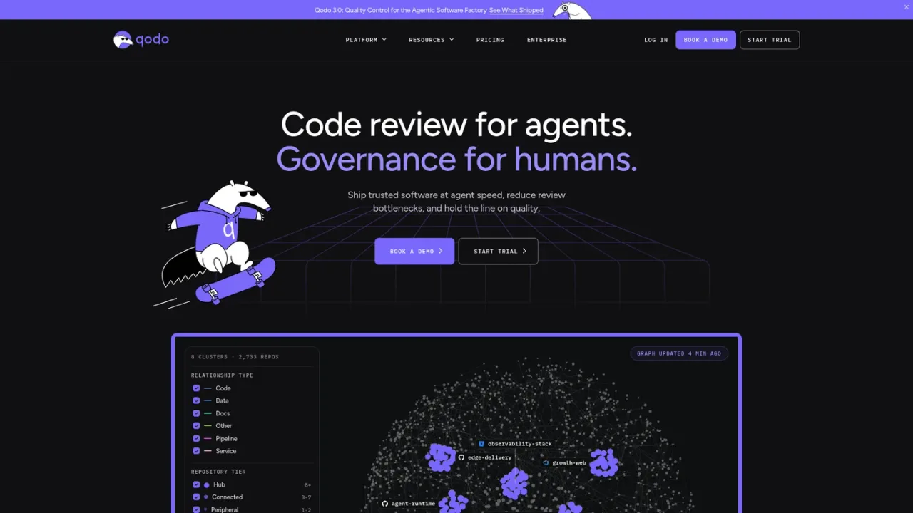 Qodo screenshot