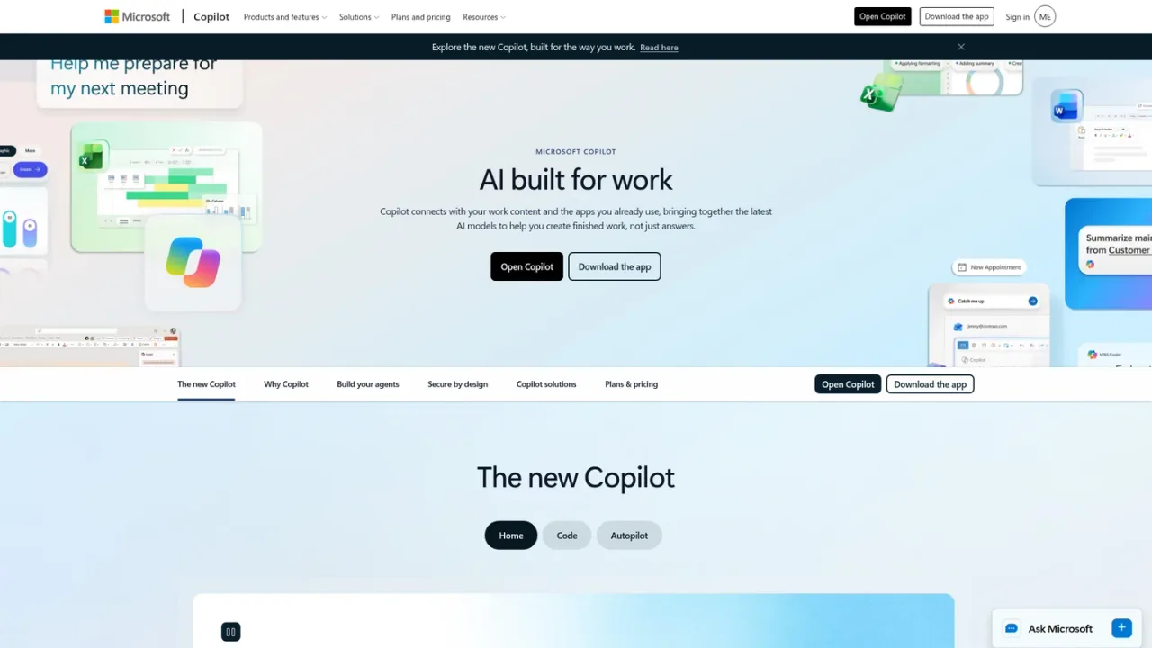 Microsoft 365 Copilot screenshot
