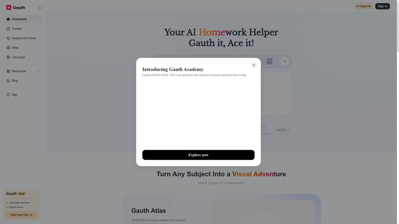 Gauth screenshot