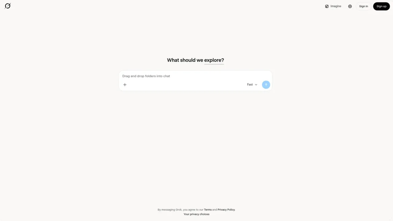 Grok screenshot