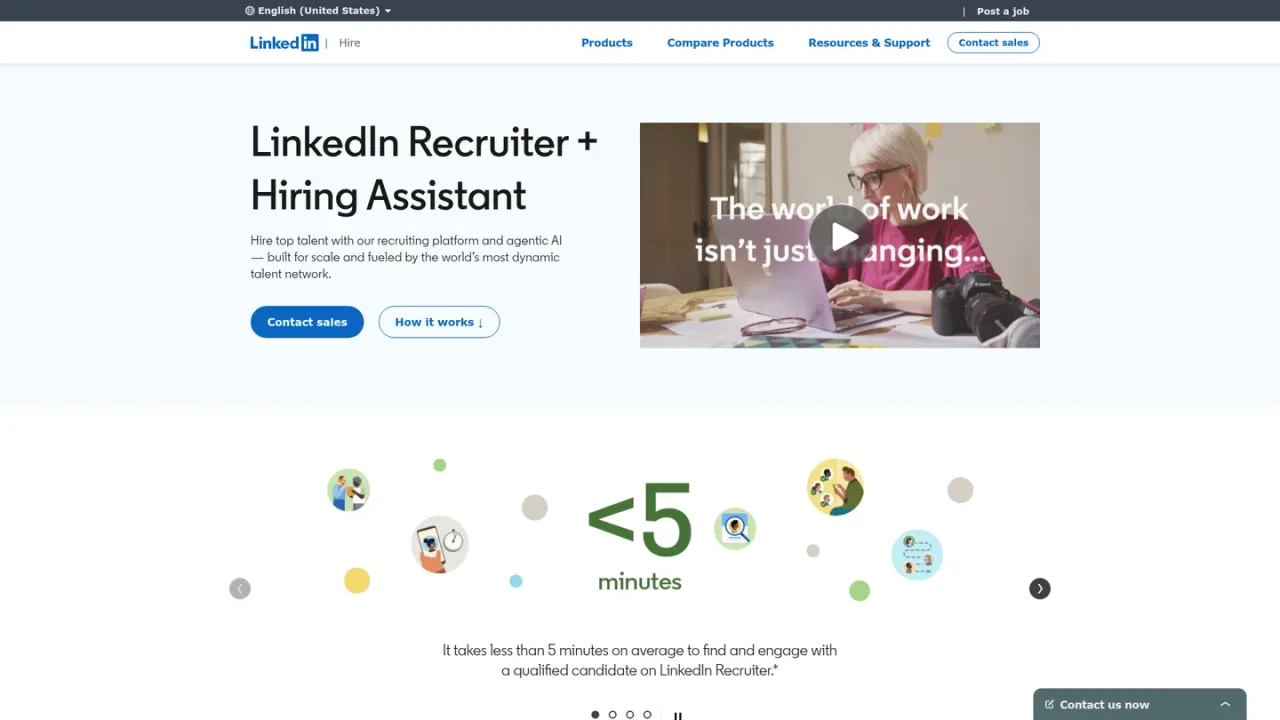 LinkedIn Recruiter 截图