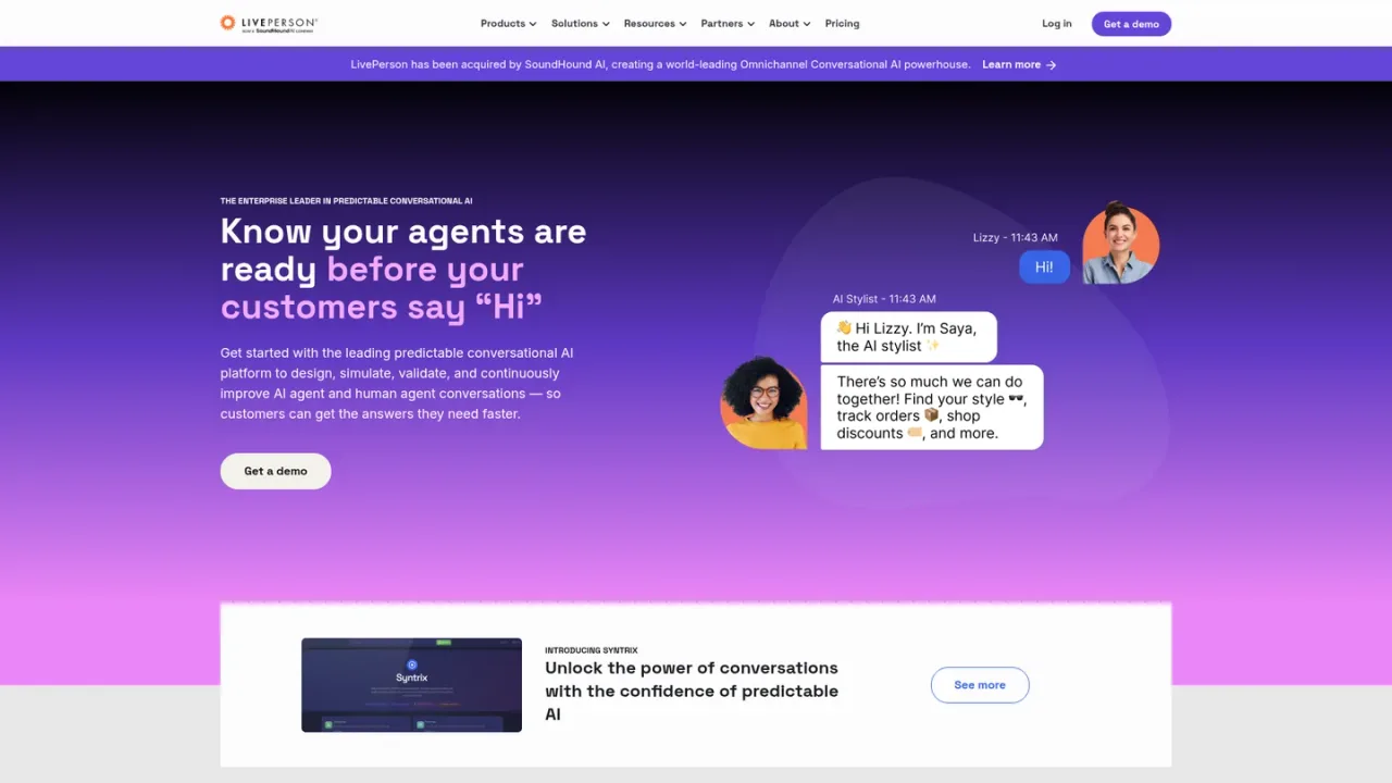 LivePerson 截图