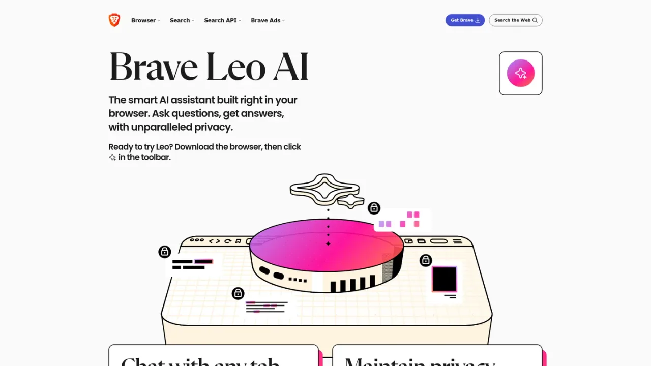 Brave Leo 截图
